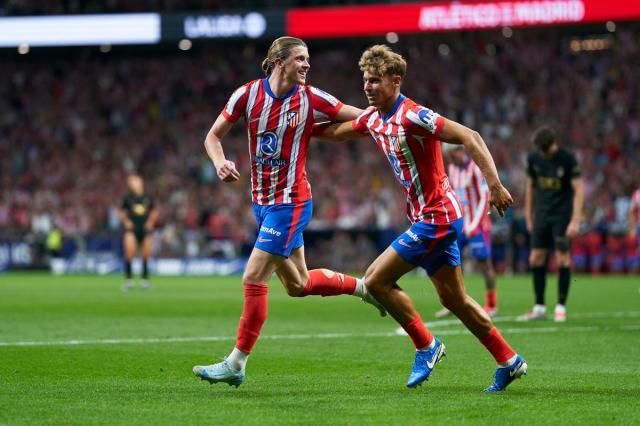 电子游戏官网-看，西蒙尼挥舞的拳头！小蜘蛛+加拉格尔处子球之夜